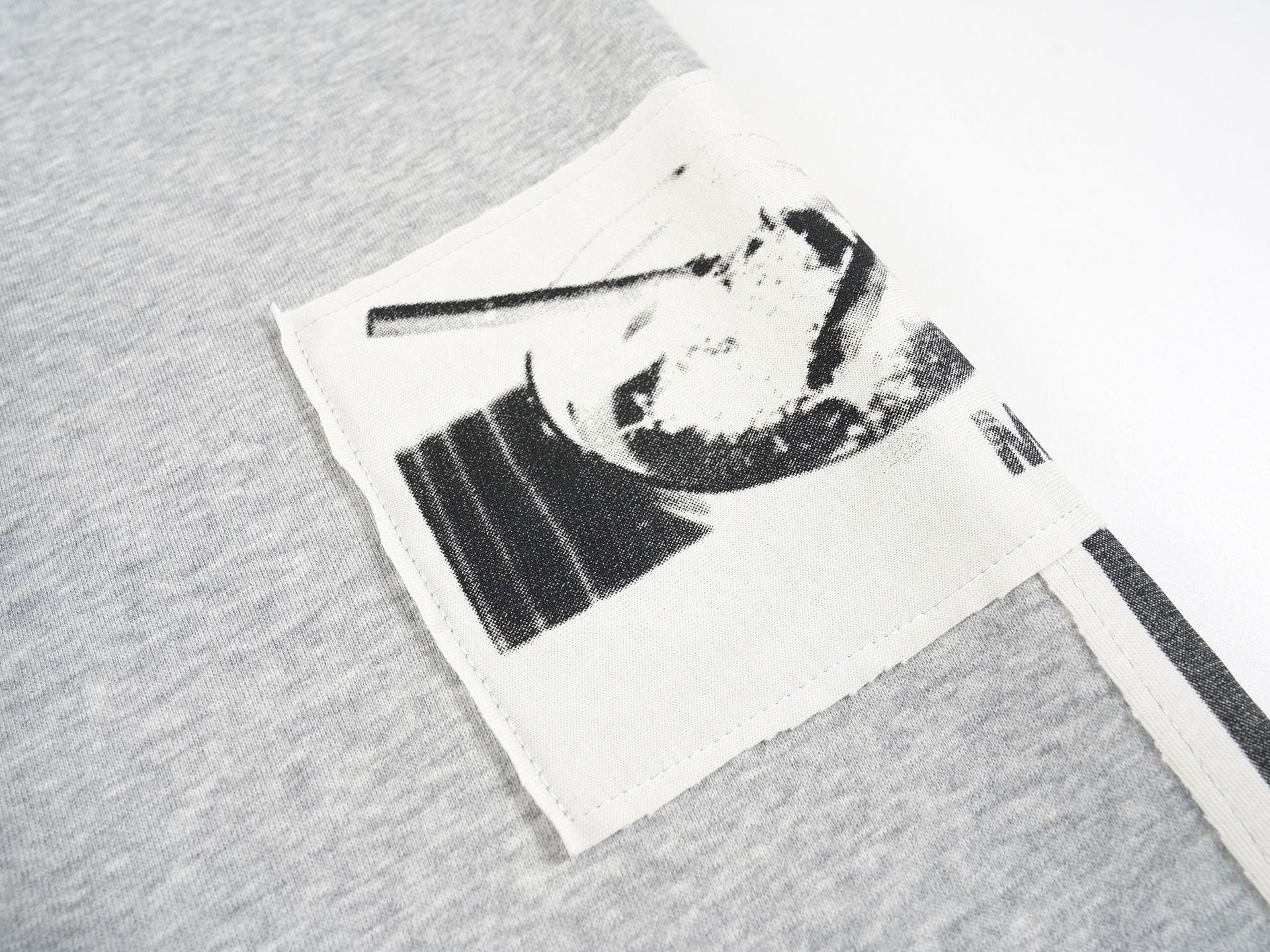 Omirad Photo Collage Zip Hoodie | Vintage Graphic Streetwear