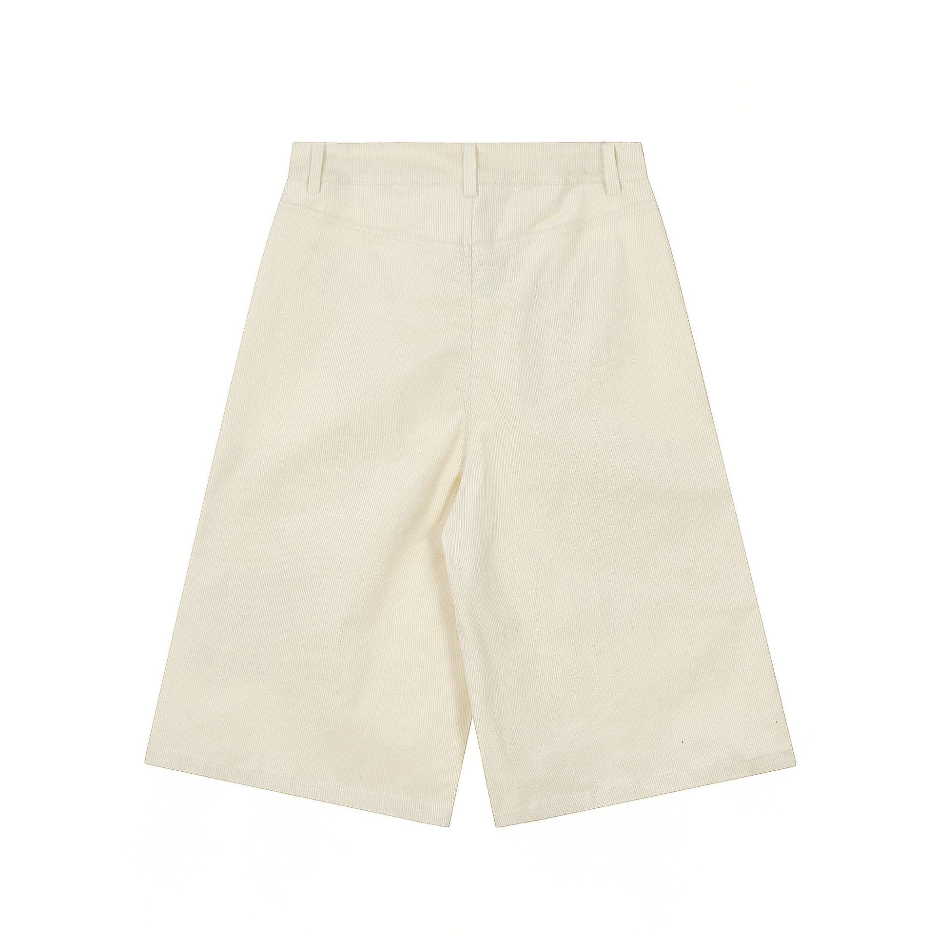 Omirad Corduroy Cargo Shorts | Wide-Leg Streetwear