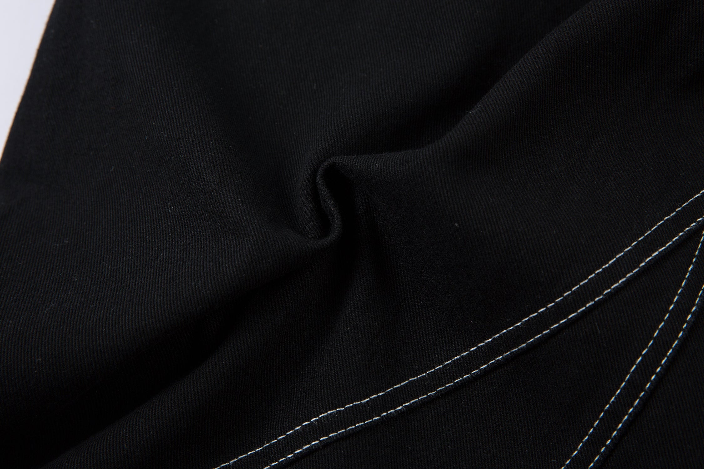 Tribal Embroidery Wide-Leg Jeans | Y2K Black Baggy Denim