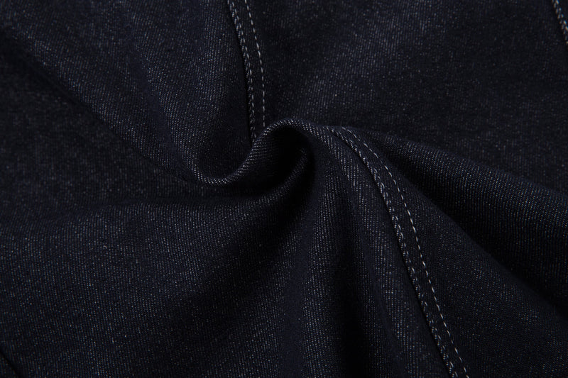 Omirad Balloon Wide-Leg Jeans | Dark Indigo Denim