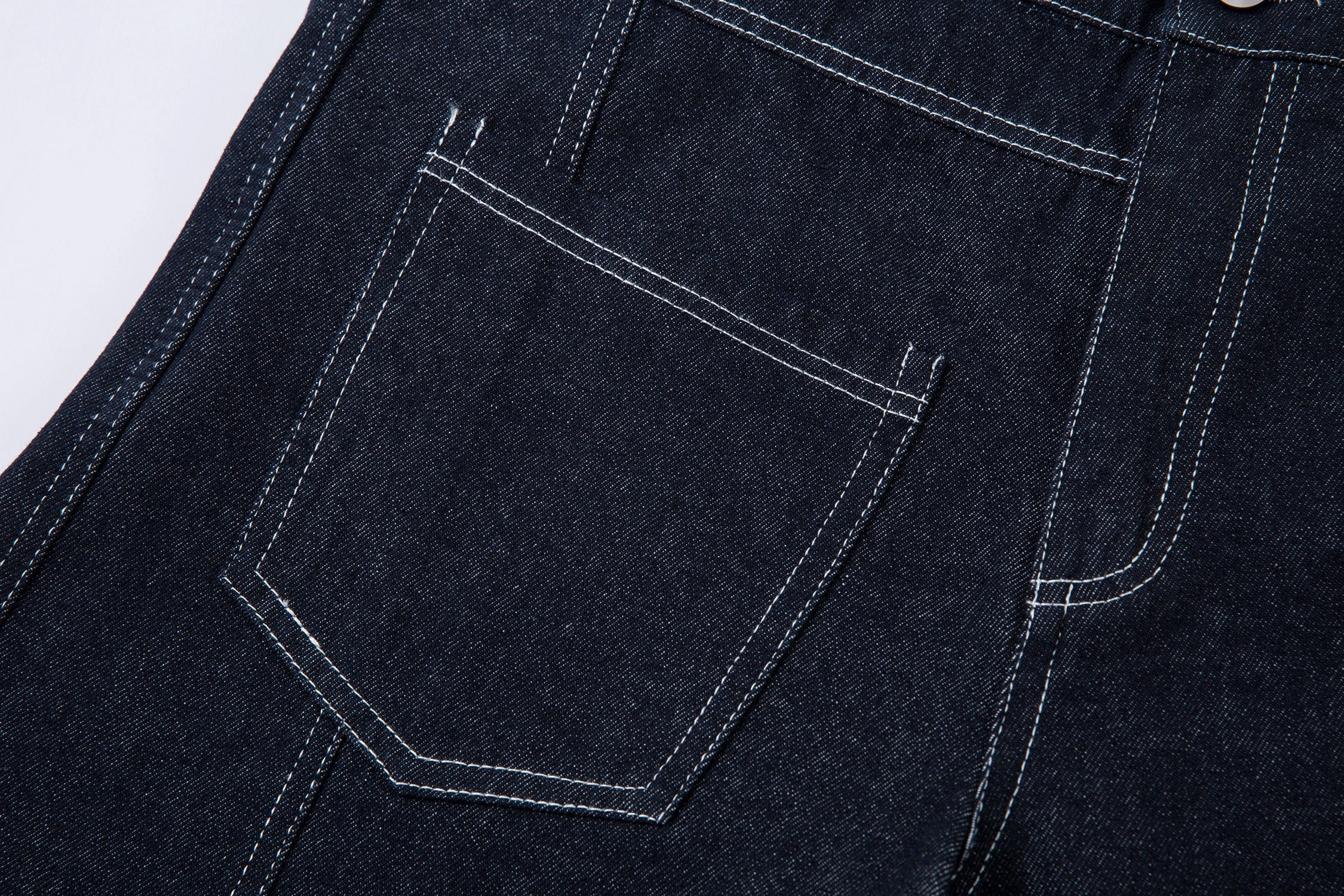 Omirad Balloon Wide-Leg Jeans | Dark Indigo Denim