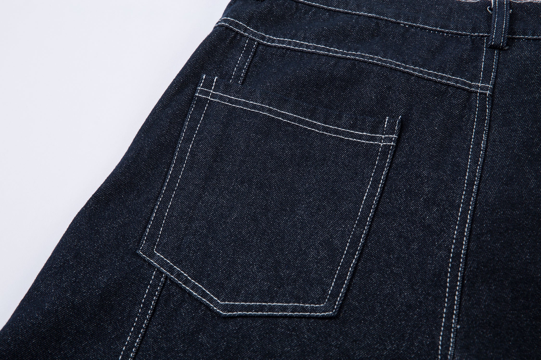 Omirad Balloon Wide-Leg Jeans | Dark Indigo Denim