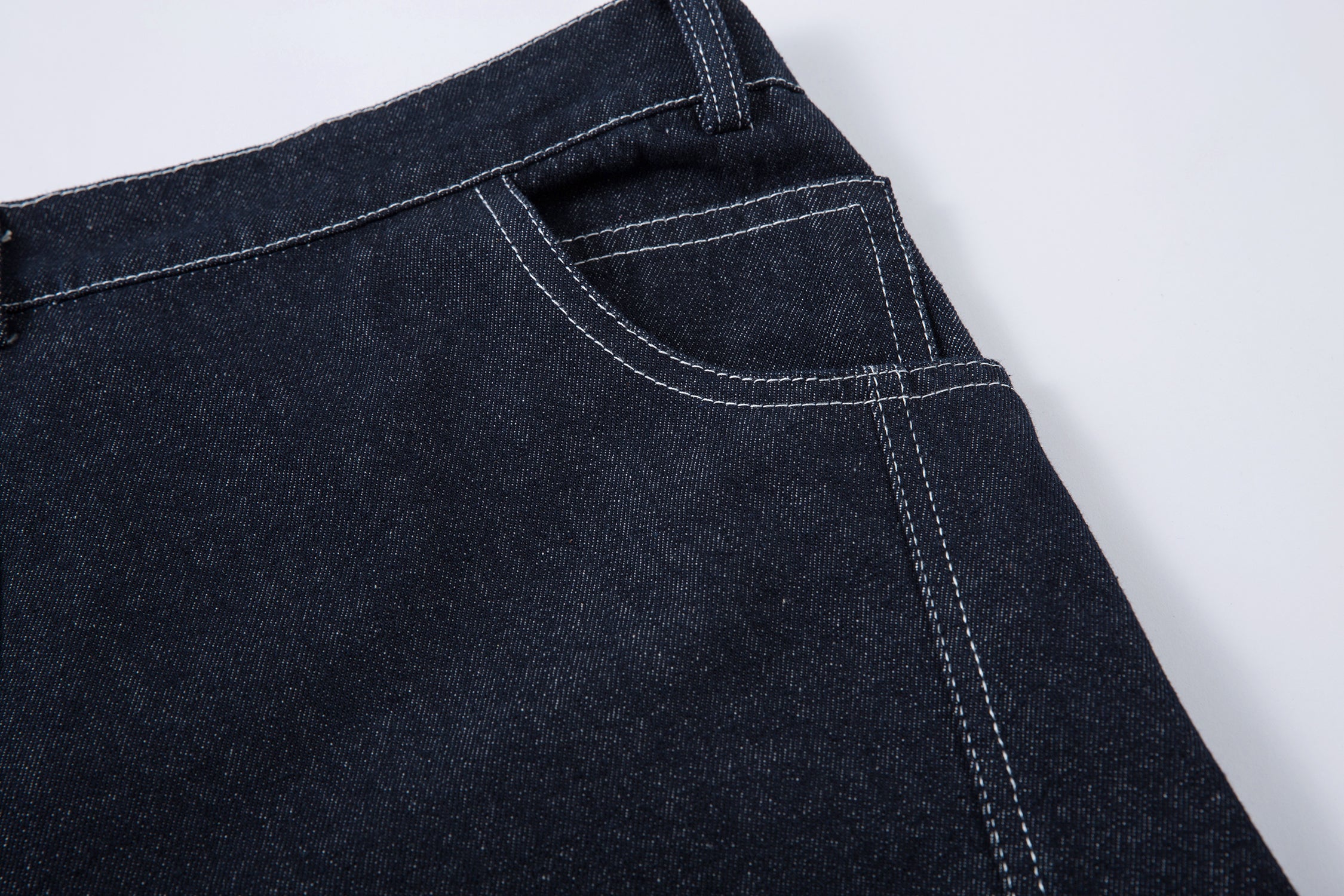 Omirad Balloon Wide-Leg Jeans | Dark Indigo Denim