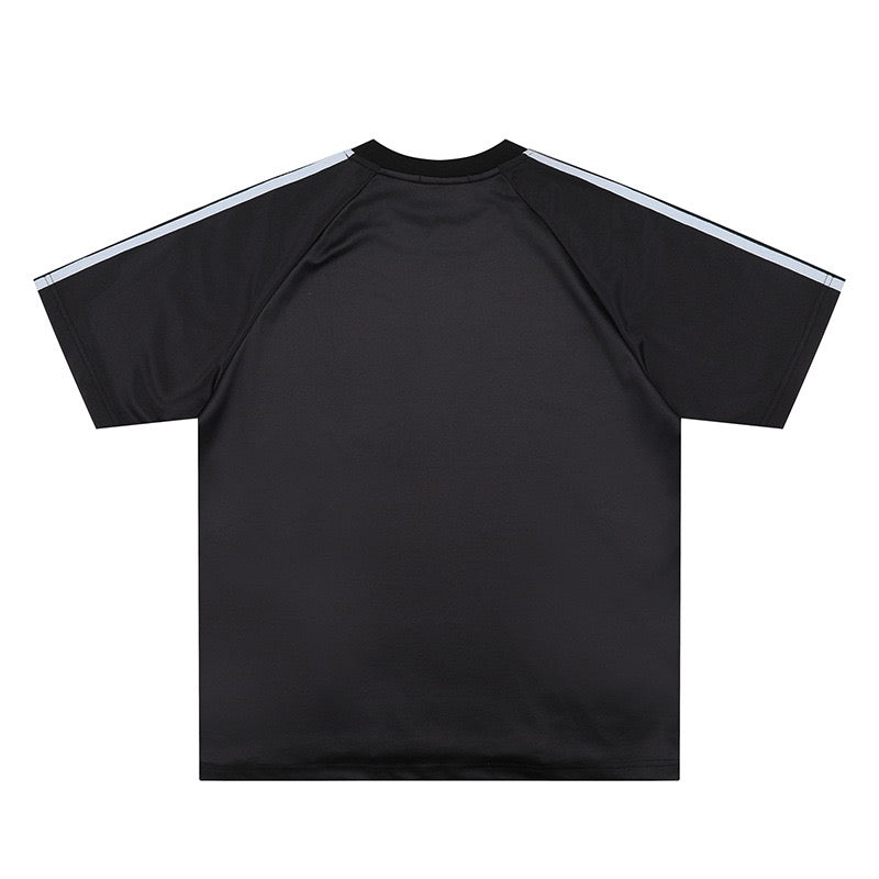 Gradient Racing Mesh Tee | Streetwear Soccer Jersey