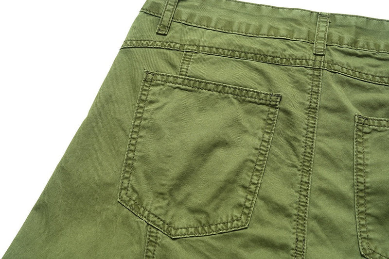 Balloon Fit Utility Cotton Pants | Curved Panel Streetwear
