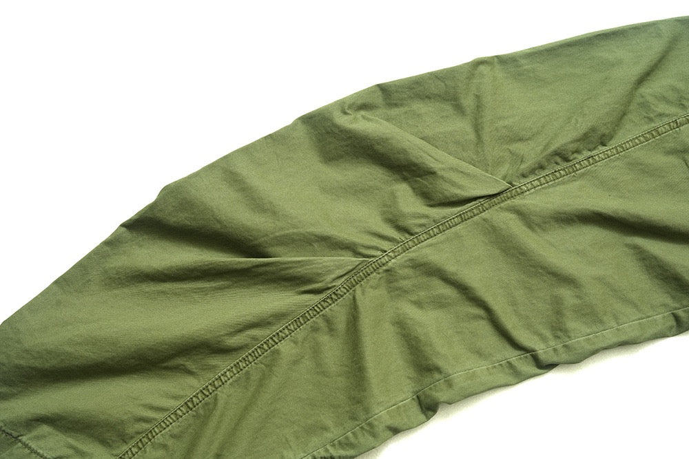 Balloon Fit Utility Cotton Pants | Curved Panel Streetwear