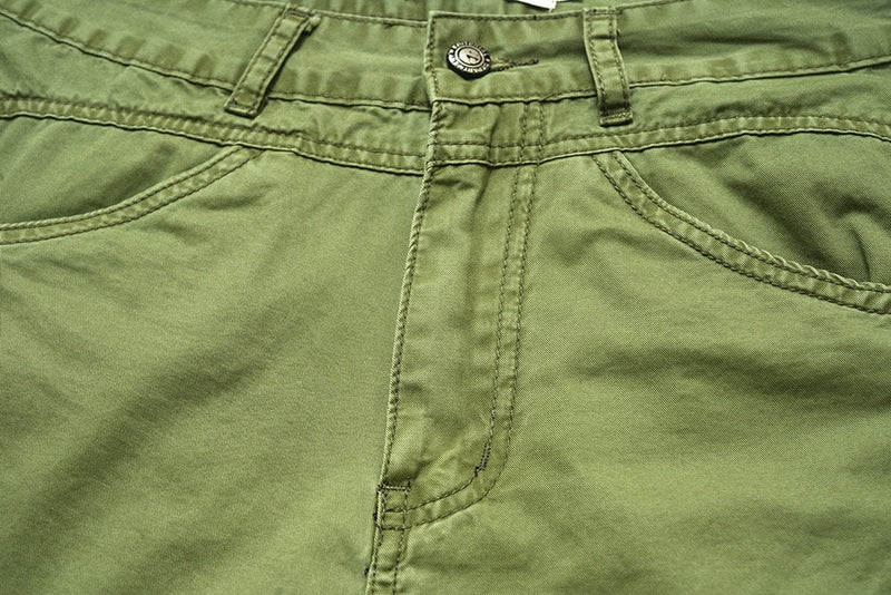 Balloon Fit Utility Cotton Pants | Curved Panel Streetwear