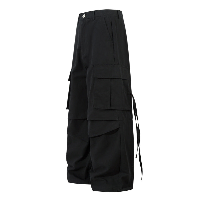 Omirad Multi-Pocket Tactical Cargo Pants | Wide Leg