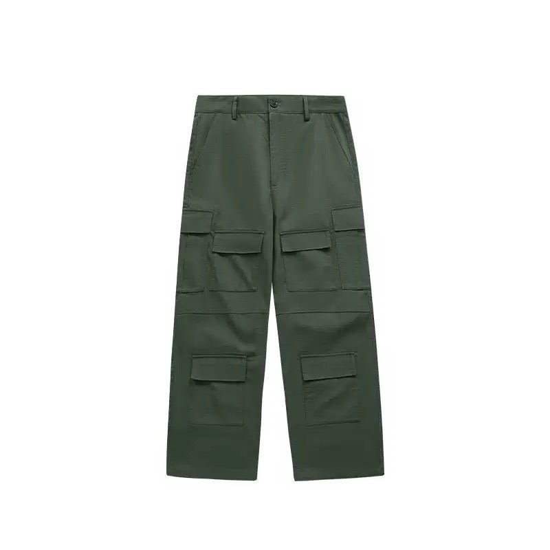 Omirad Multi-Pocket Cargo Pants | Straight-Leg Utility