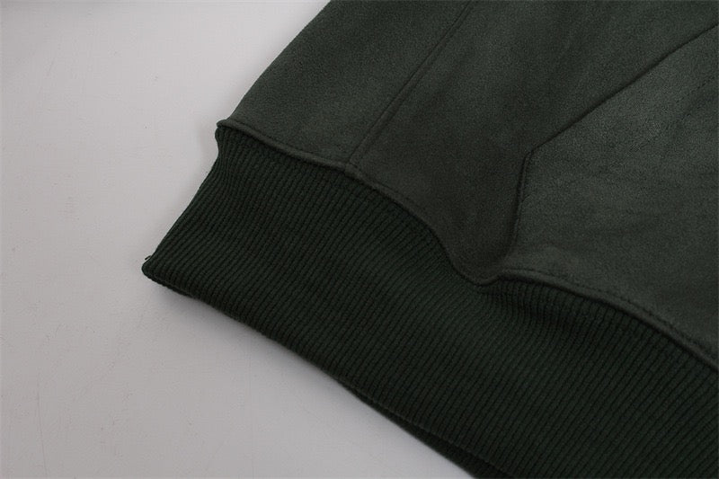 Omirad Washed Gothic Logo Zip-Up Hoodie | Oversized Streetwear