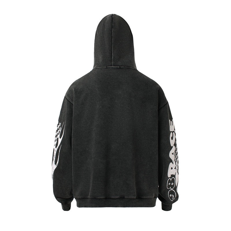 Omirad Racing Graphic Zip Hoodie | Streetwear Motorsport