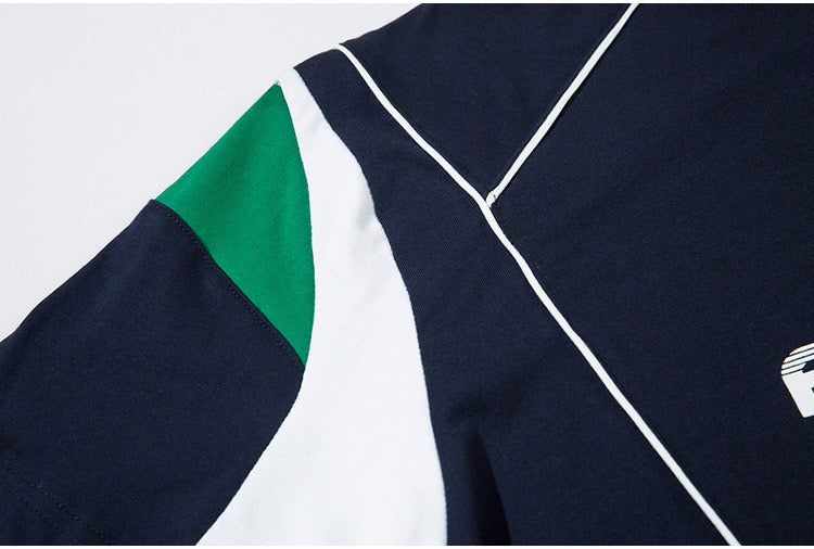 Omirad ABORFEND Oversized Paneled Jersey Tee | Streetwear