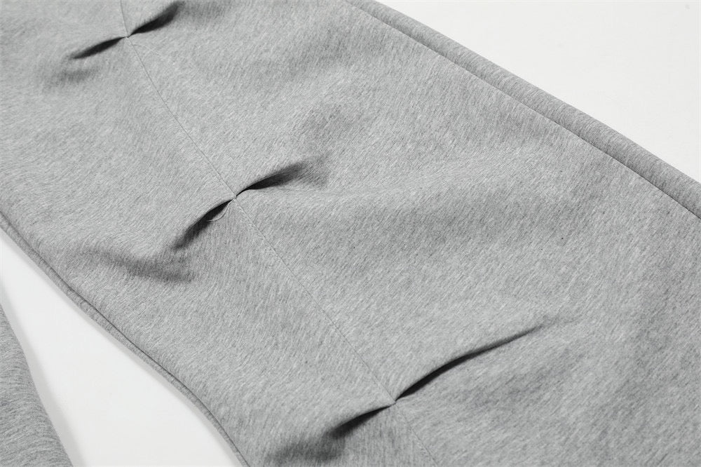 Sculpt-Line Wide-Leg Sweatpants | Cotton-Rich Athletic Fit