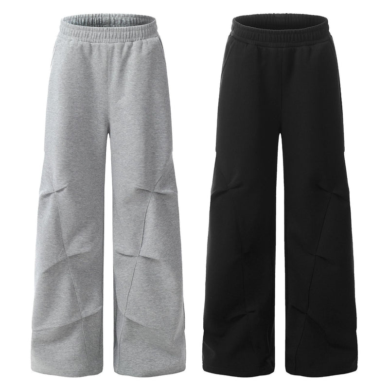 Sculpt-Line Wide-Leg Sweatpants | Cotton-Rich Athletic Fit