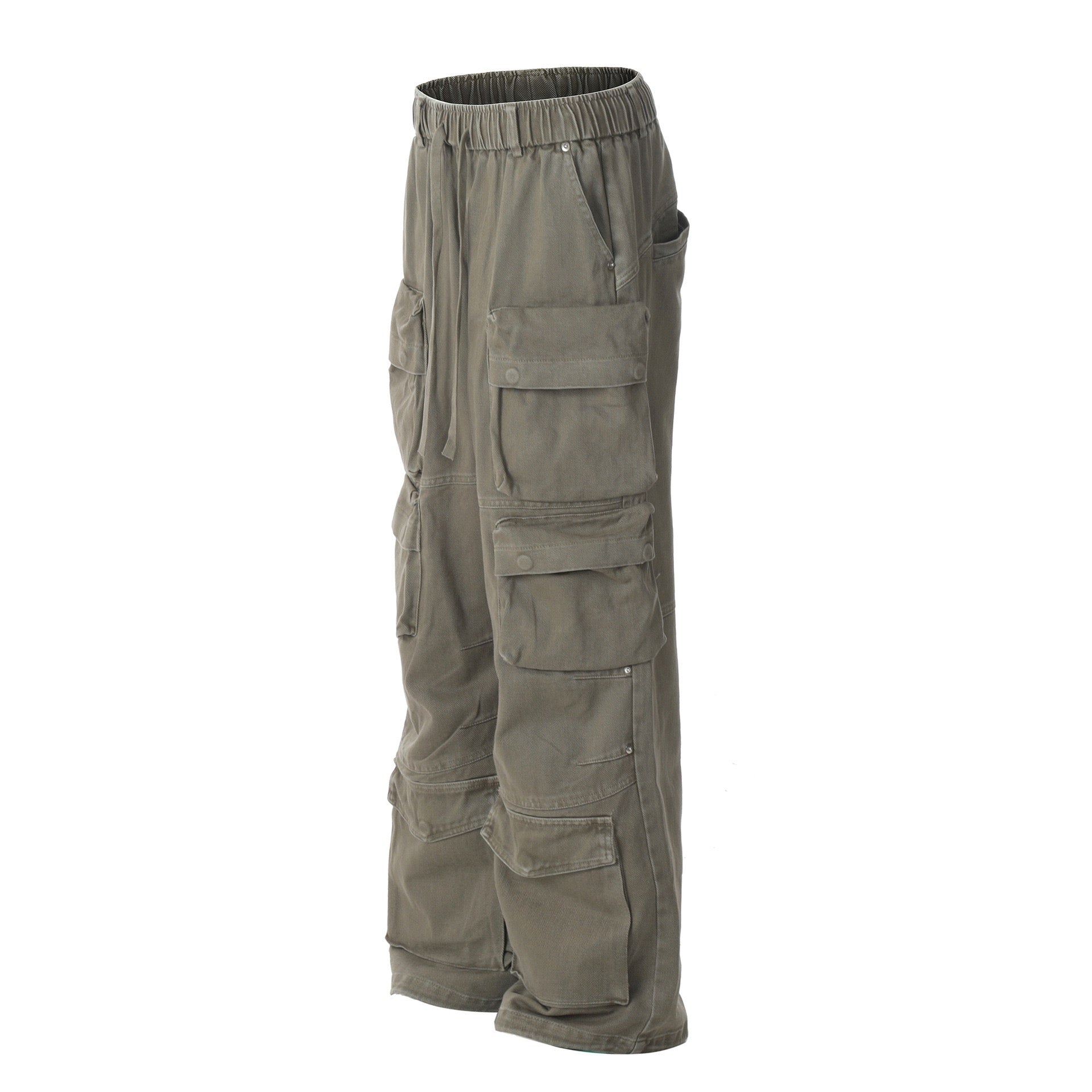 Omirad Multi-Pocket Cargo Pants | Wide-Leg Utility Streetwear