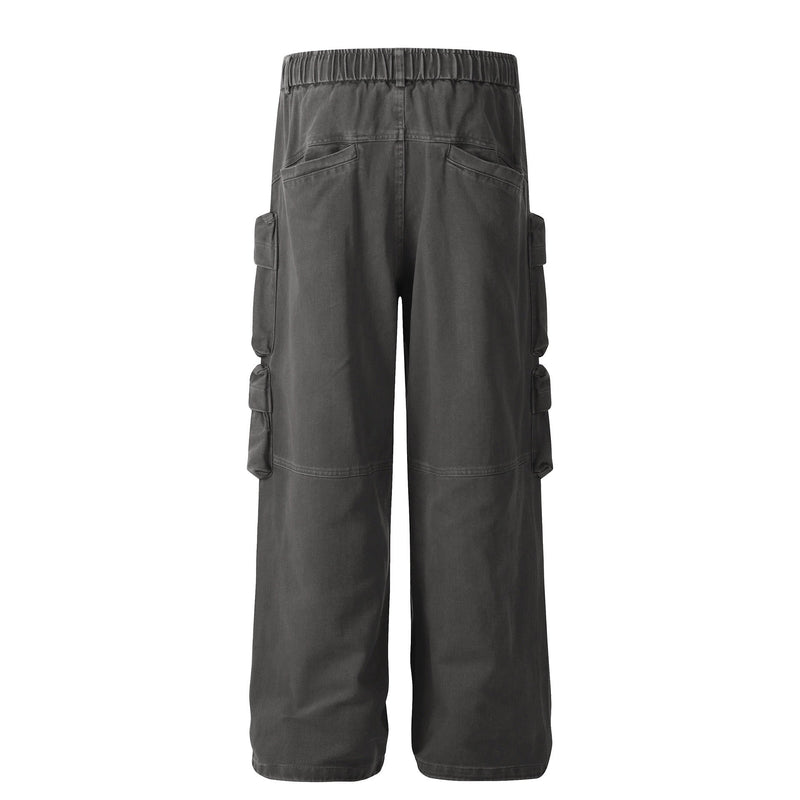 Omirad Multi-Pocket Cargo Pants | Wide-Leg Utility Streetwear