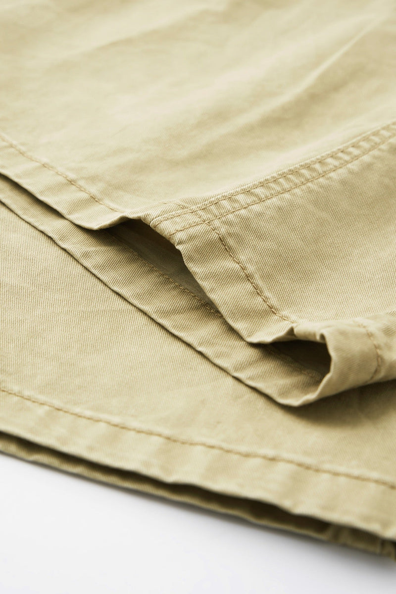 Washed Wide-Leg Cotton Pants | Relaxed Streetwear Fit