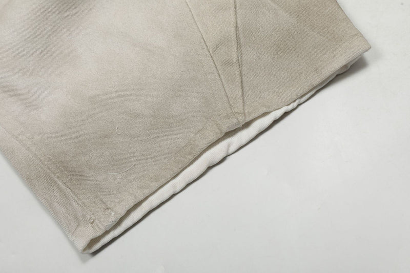 Omirad Washed Balloon Denim Pants | Wide Curved-Leg