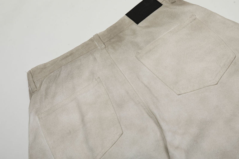 Omirad Washed Balloon Denim Pants | Wide Curved-Leg