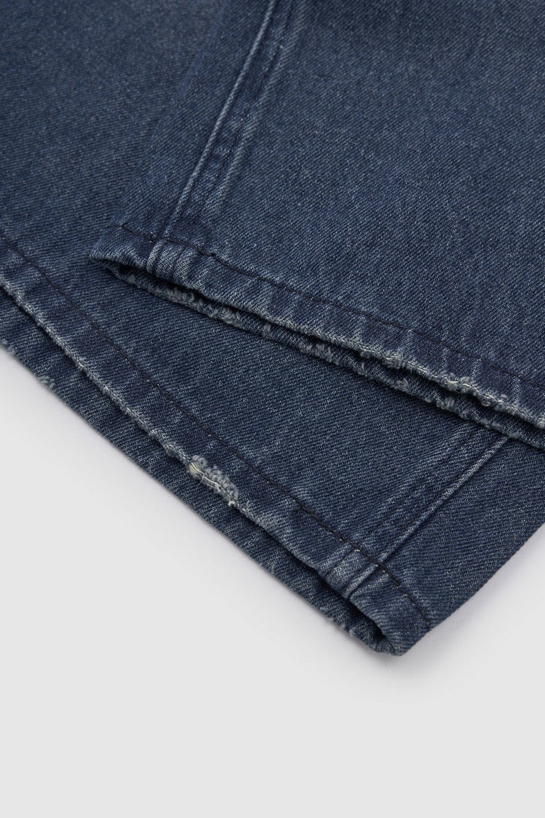 Omirad Vintage Wide-Leg Denim Shorts | Relaxed Fit