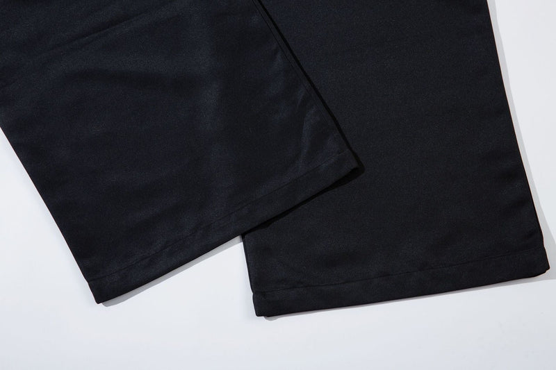 Two-Tone Panel Wide-Leg Pants | Streetwear Trousers