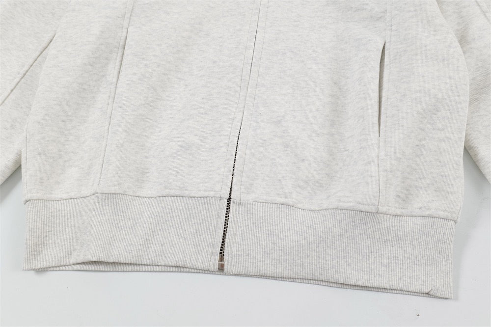 Omirad Sculpted Zip-Up Hoodie | Structured Street Fleece