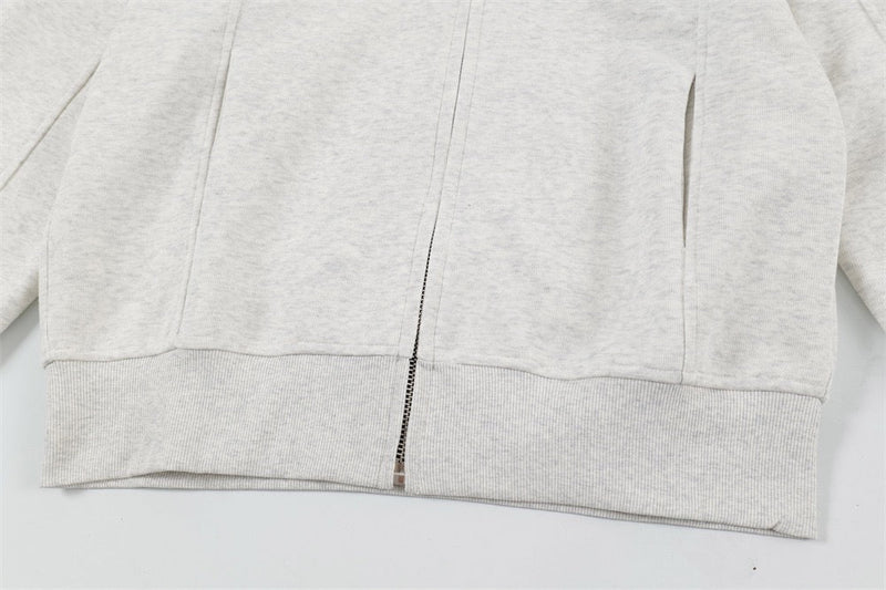 Omirad Sculpted Zip-Up Hoodie | Structured Street Fleece