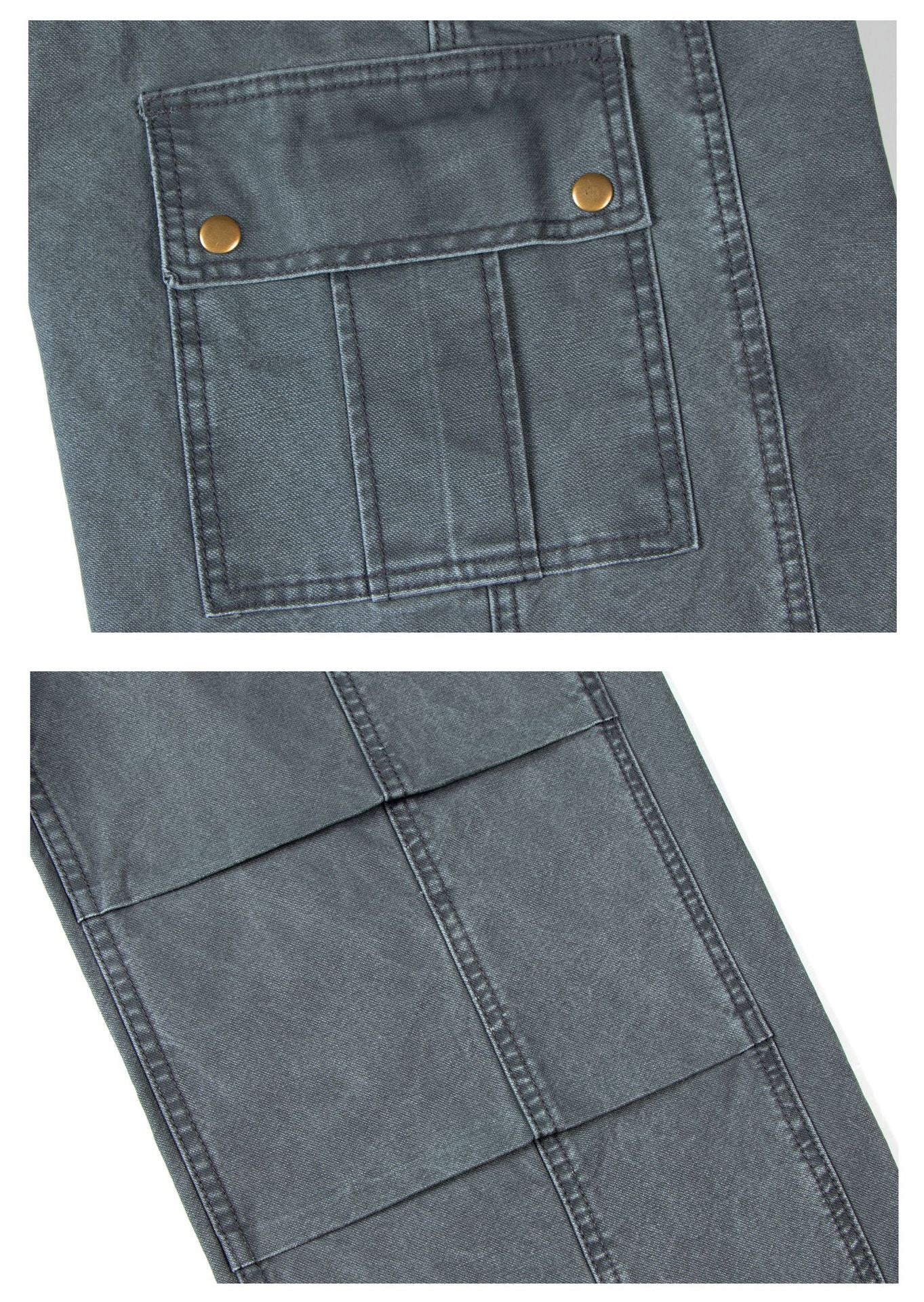 Omirad Utility Panel Wide-Leg Cargo Pants | 100% Cotton