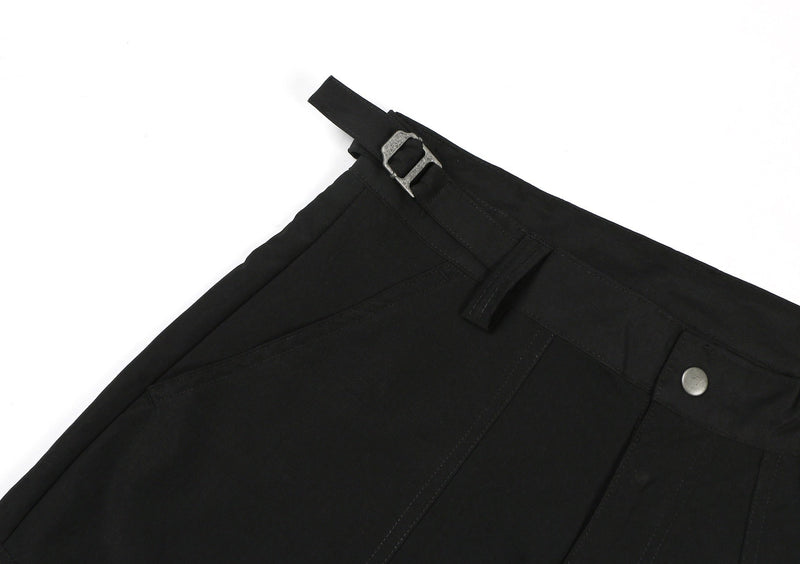 Omirad Tactical Wide-Leg Cargo Pants | All-Black Utility