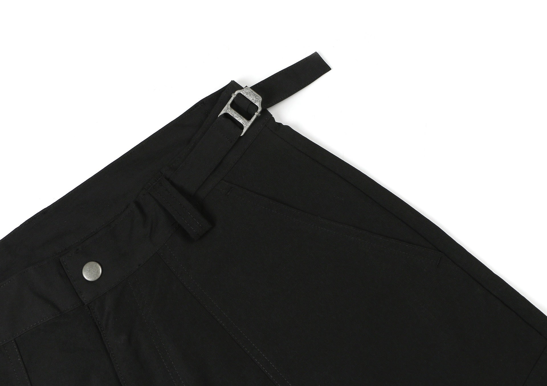 Omirad Tactical Wide-Leg Cargo Pants | All-Black Utility