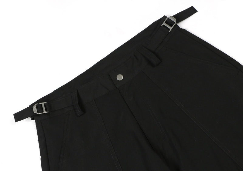 Omirad Tactical Wide-Leg Cargo Pants | All-Black Utility
