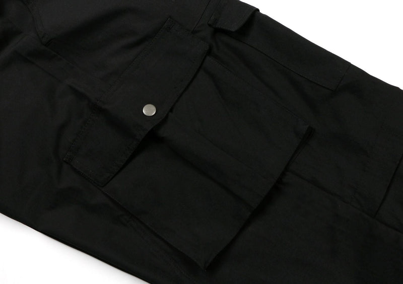 Omirad Tactical Wide-Leg Cargo Pants | All-Black Utility