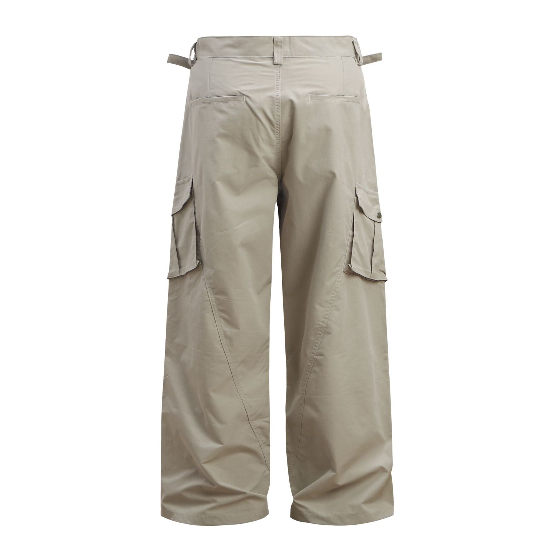 Omirad Tactical Wide-Leg Cargo Pants | All-Black Utility