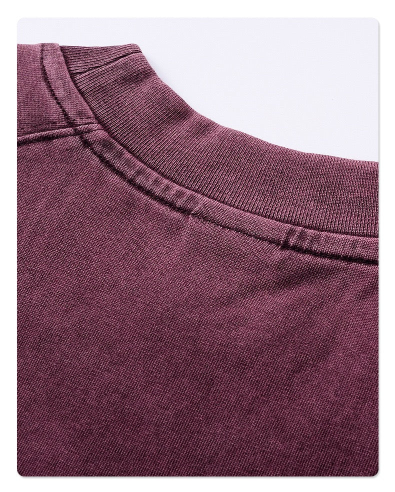 Omirad Vintage Washed Oversized Cotton T-Shirt | Streetwear