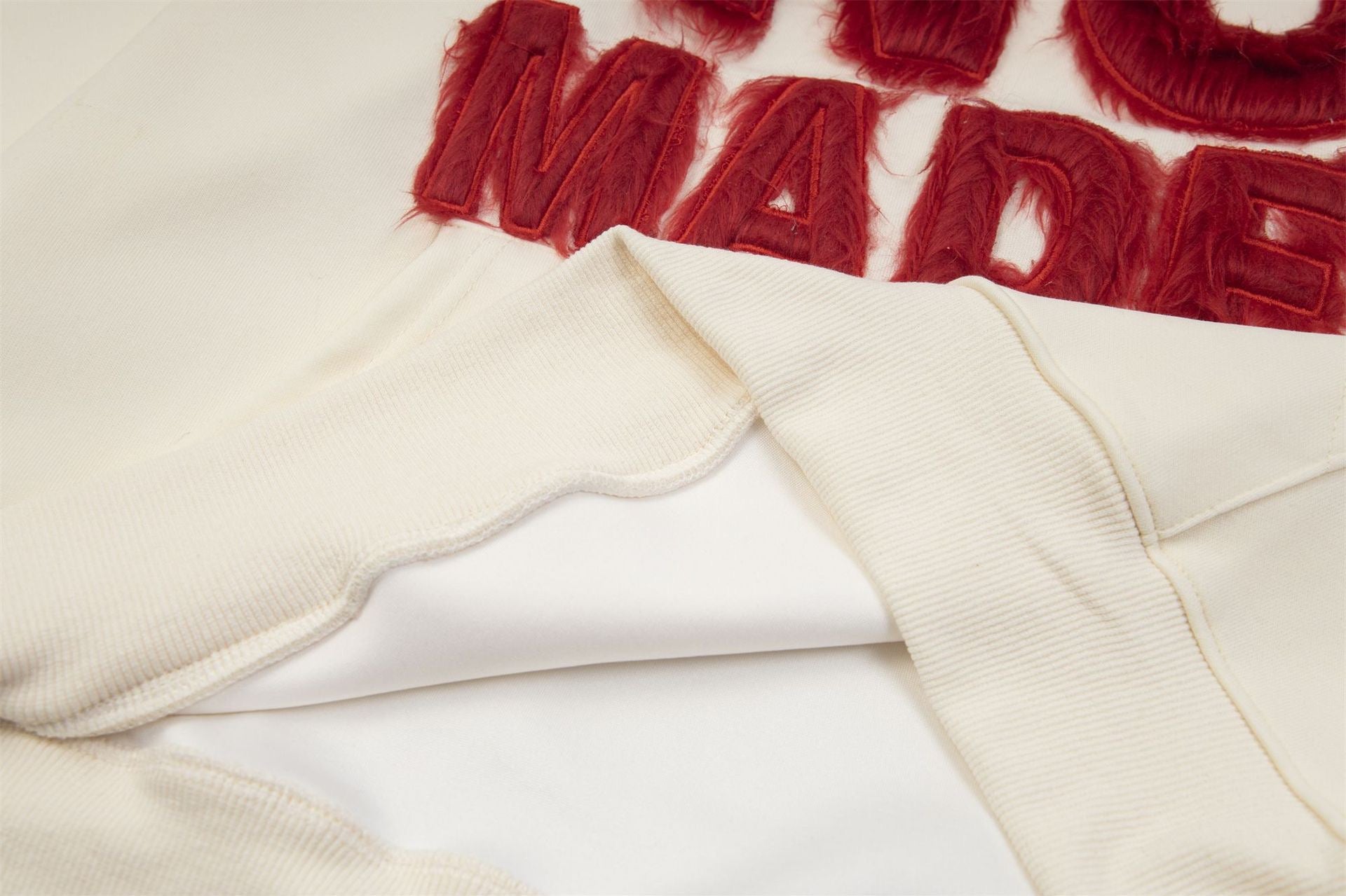 Omirad "NO MADE?" Furry Letter Hoodie | Bold Streetwear