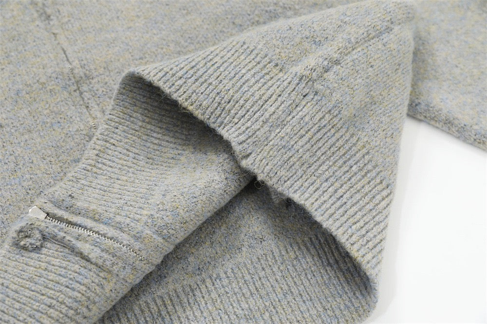 Omirad Soft-Knit Full-Zip Hooded Jacket | Relaxed Fit