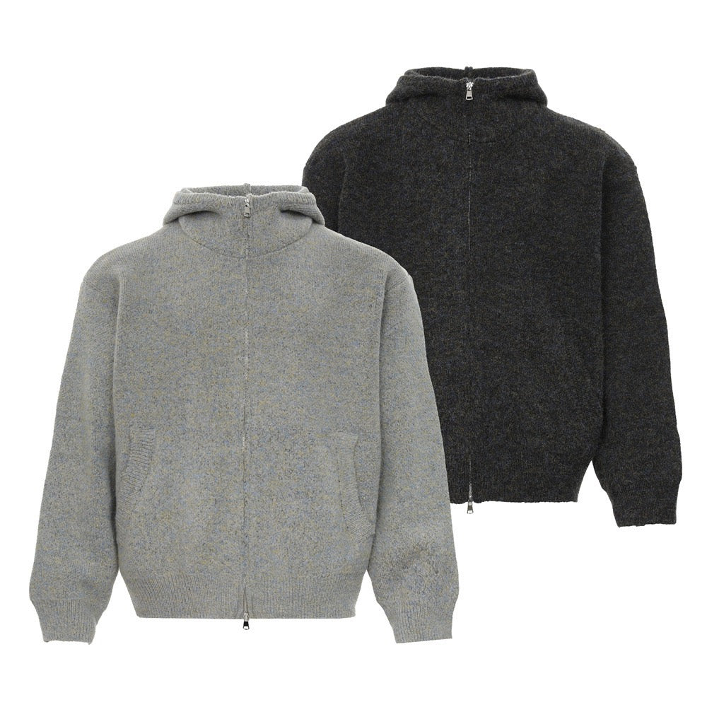 Omirad Soft-Knit Full-Zip Hooded Jacket | Relaxed Fit