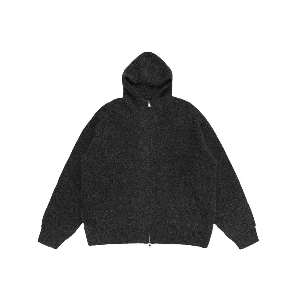 Omirad Soft-Knit Full-Zip Hooded Jacket | Relaxed Fit