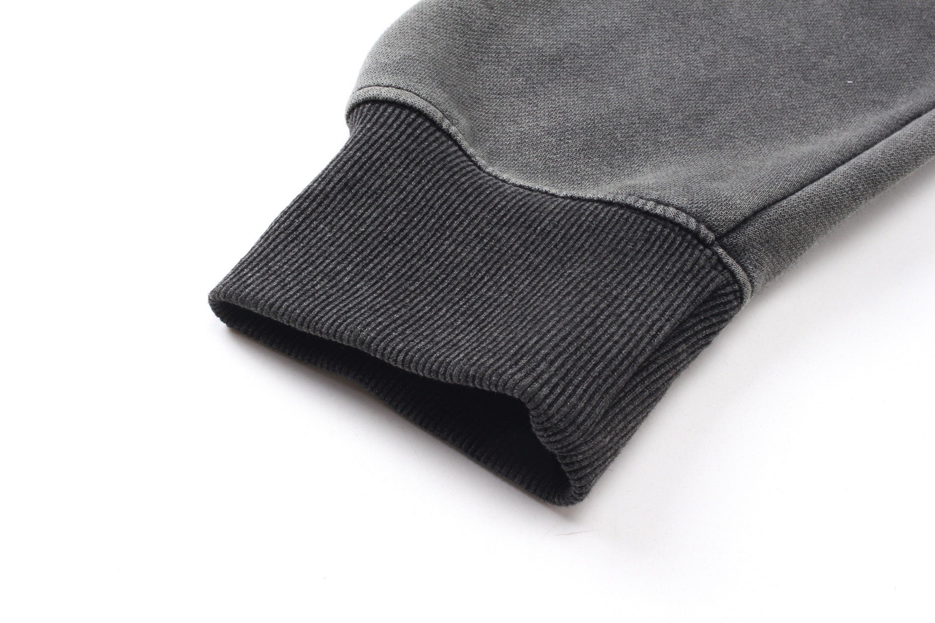 Oversized Full-Zip Balaclava Hoodie | Washed Heavyweight Cotton