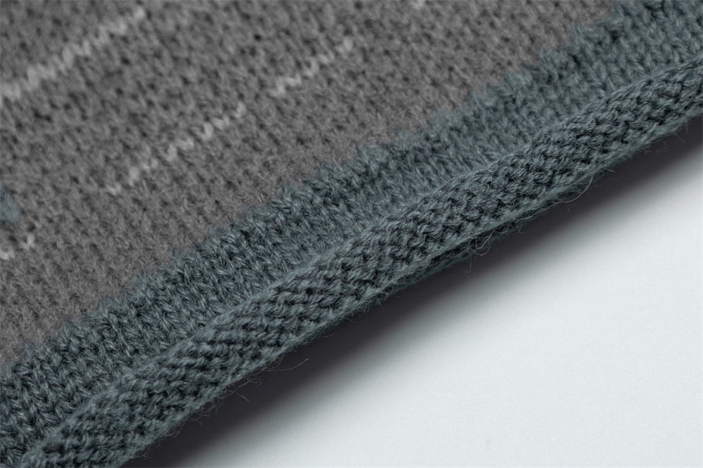 Tactical Camo Jacquard Knit Pullover Sweater | SEAKOFF