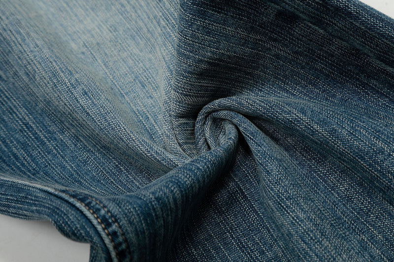 Studded Vintage Wide-Leg Jeans | Streetwear Denim