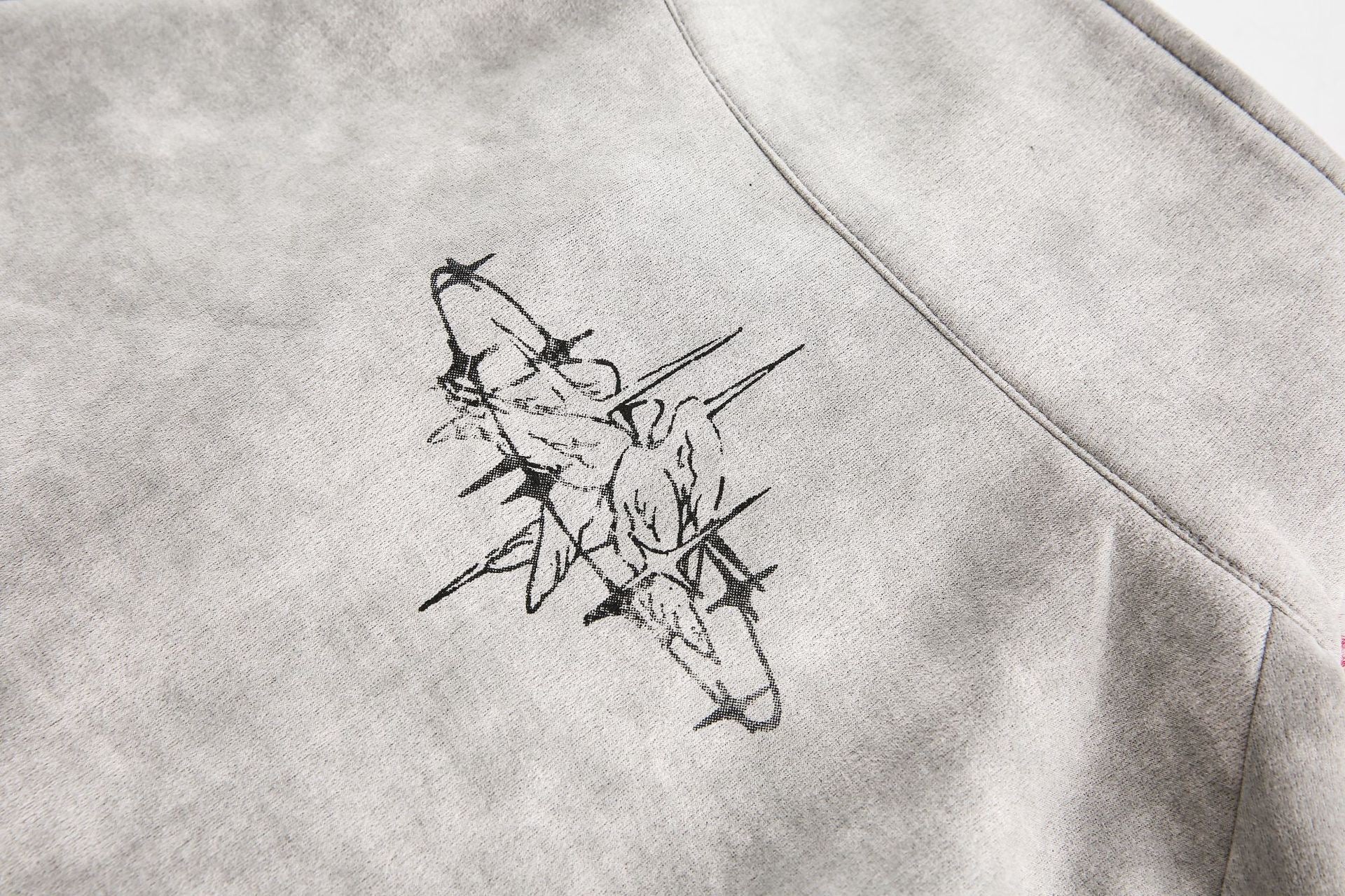 Omirad Red Stripe Graphic Track Jacket | Cyber Street Style
