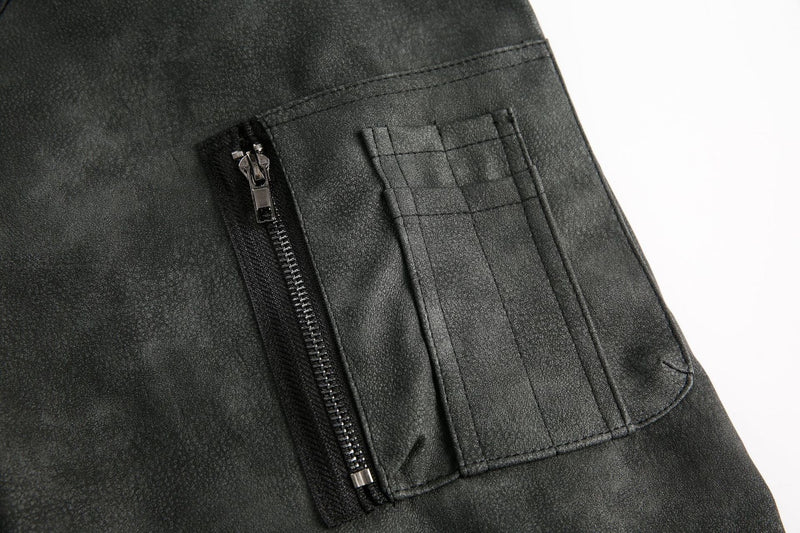 Omirad Cropped Bomber Jacket with Built-In Hood | Streetwear