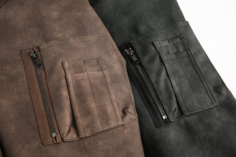 Omirad Cropped Bomber Jacket with Built-In Hood | Streetwear