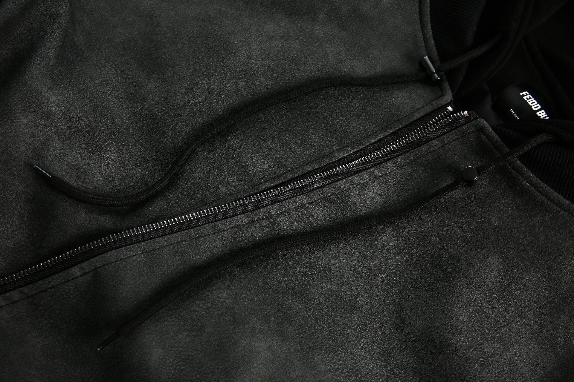 Omirad Cropped Bomber Jacket with Built-In Hood | Streetwear