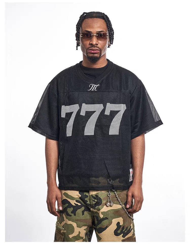 Omirad 777 Mesh Football Jersey | Streetwear Sports Jersey