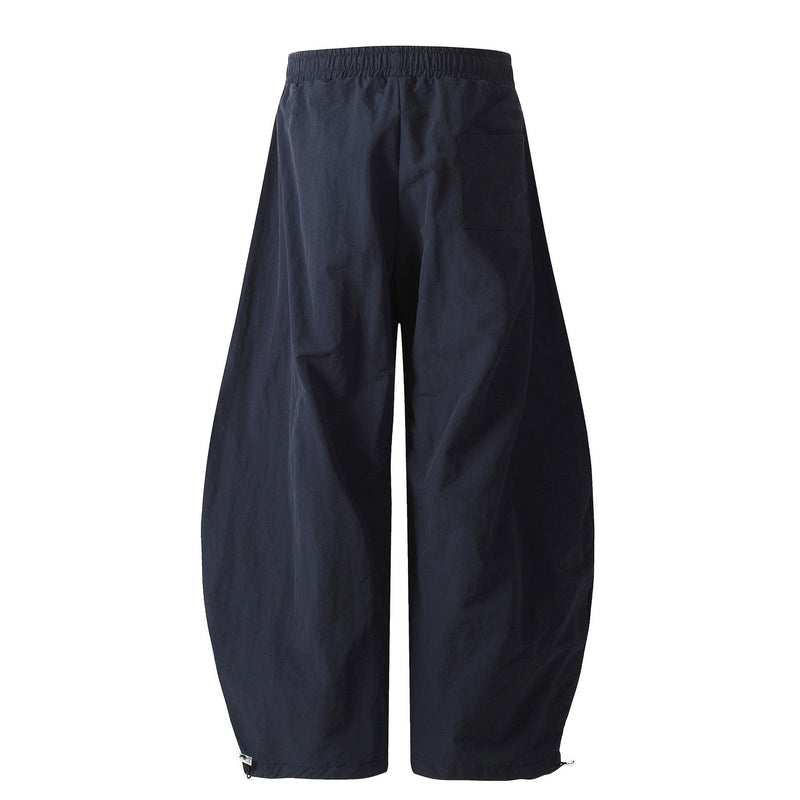 Script Graphic Nylon Wide-Leg Balloon Pants | SEAKOFF