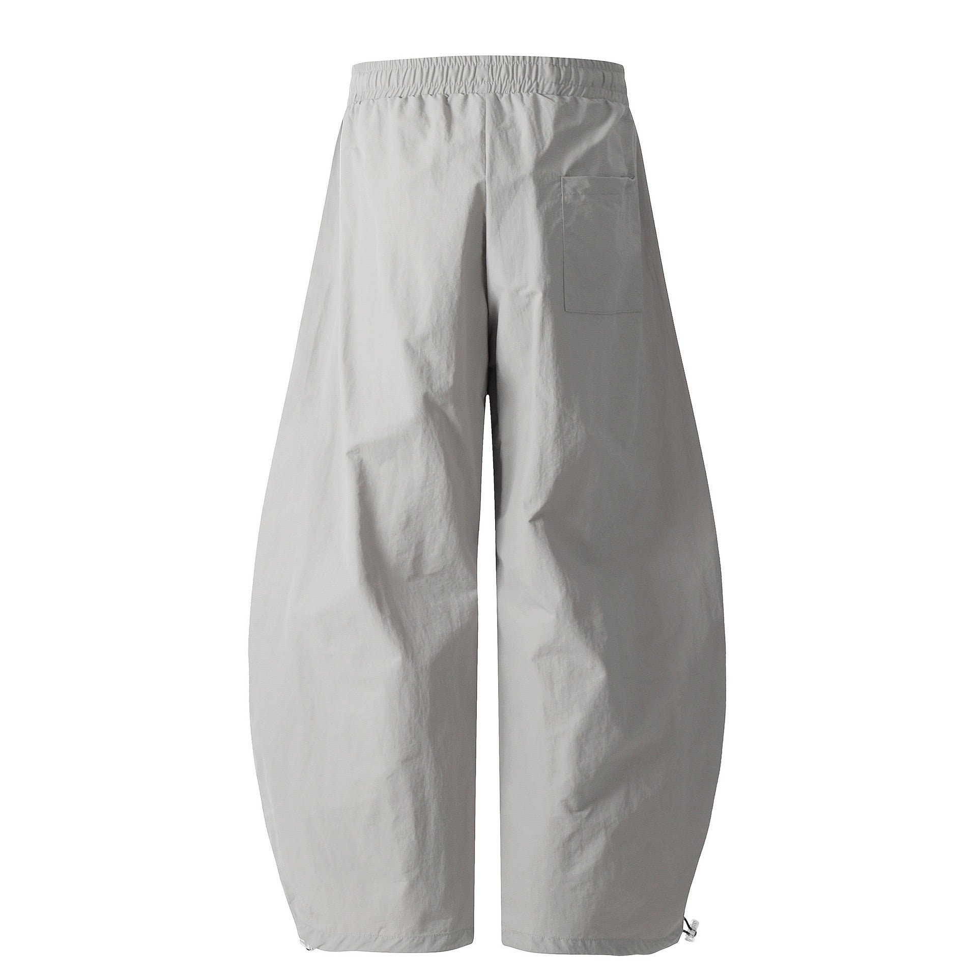 Script Graphic Nylon Wide-Leg Balloon Pants | SEAKOFF