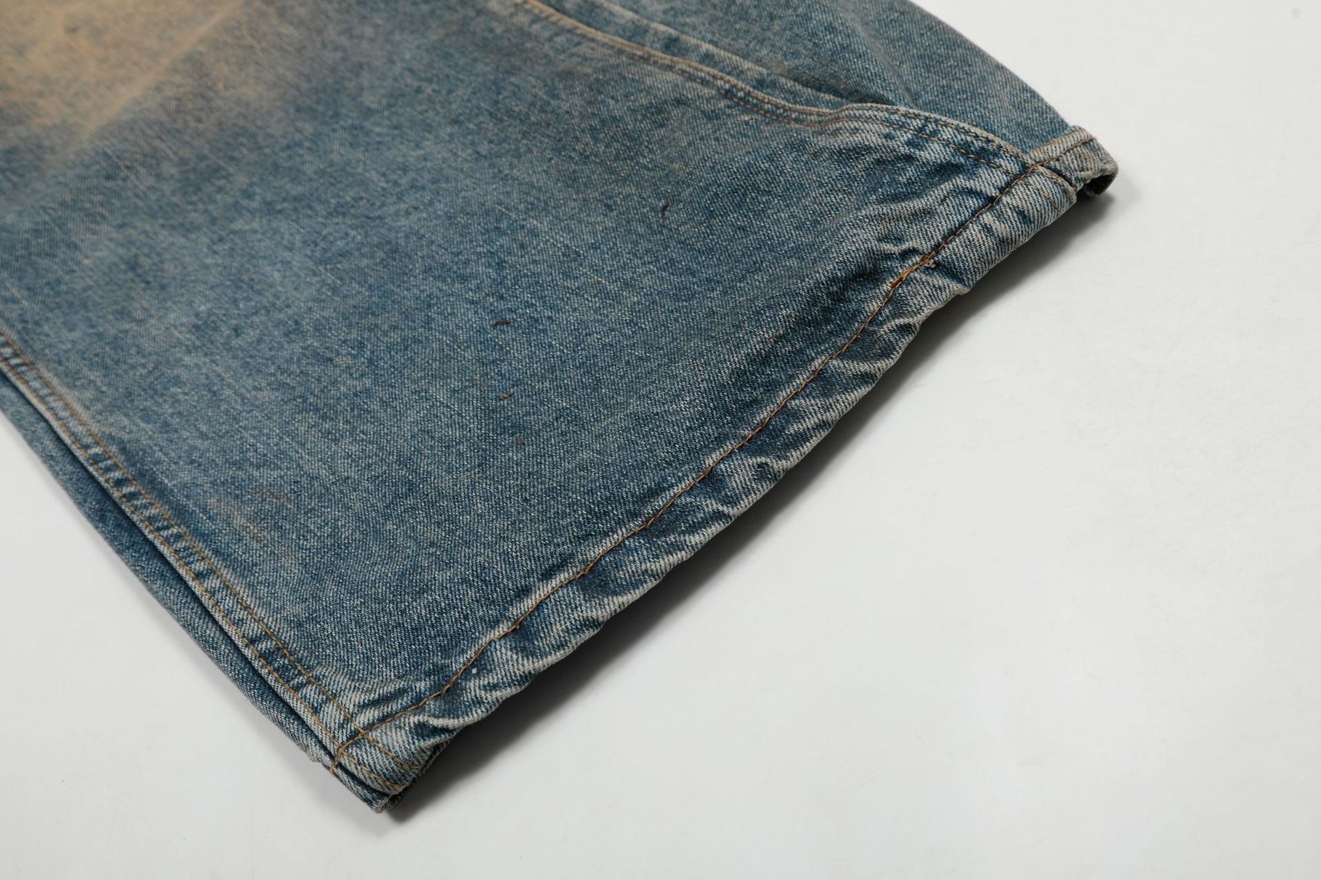 Omirad Sand-Washed Barrel Jeans | Wide Leg Vintage Denim