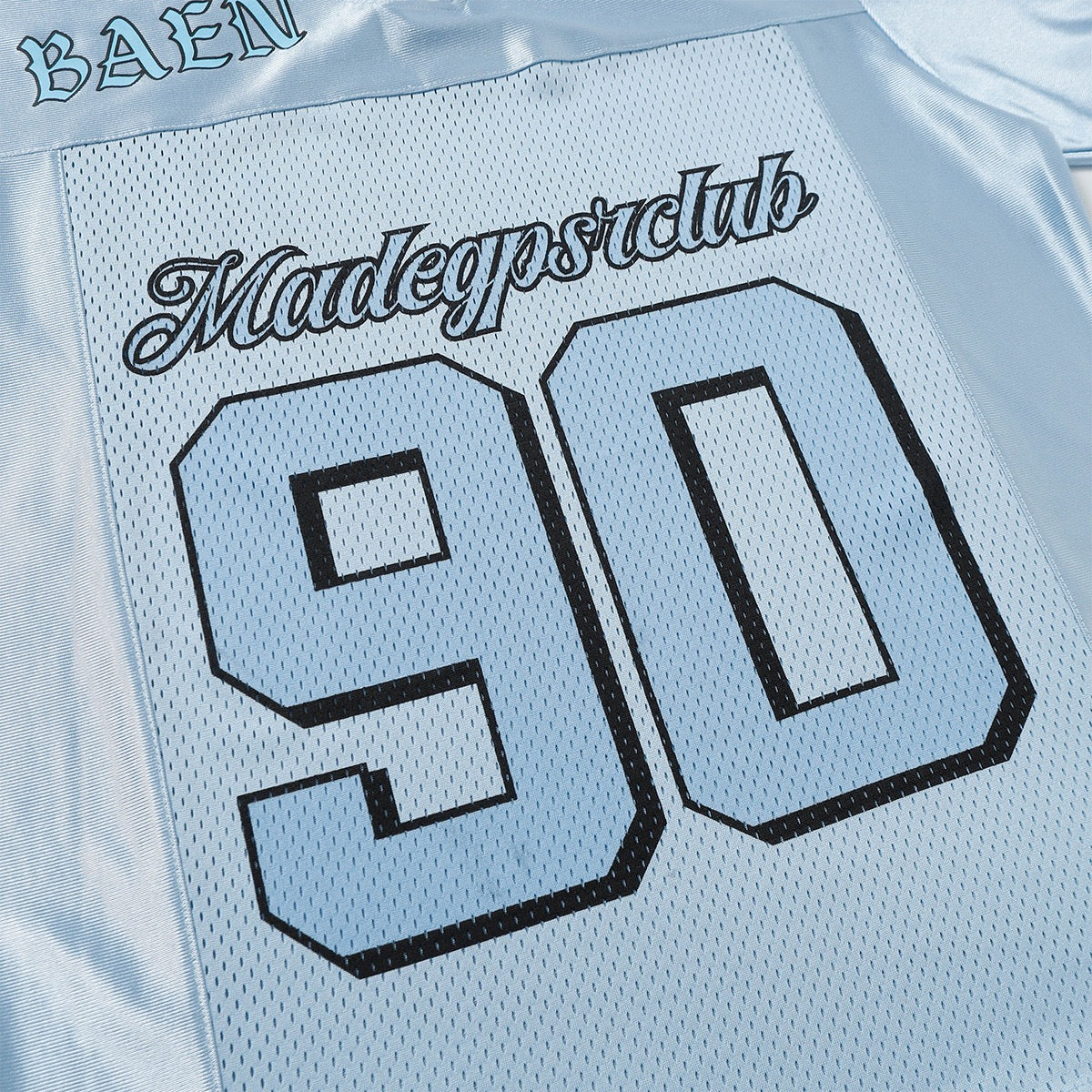 Premium Mesh Varsity Jersey Tee | Streetwear Football Shirt